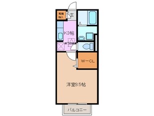 アリビオ里中の物件間取画像